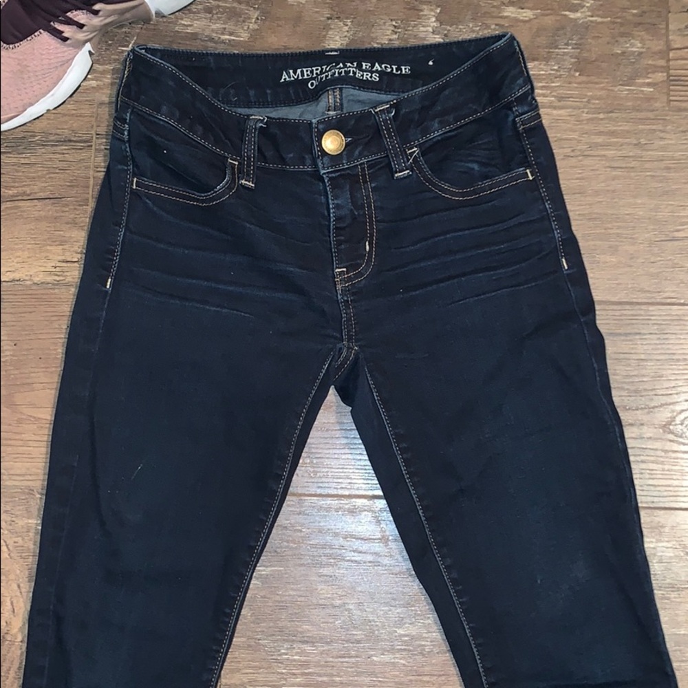 American eagle dark wash jeans